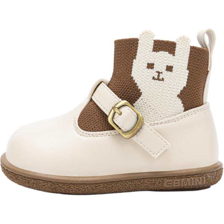 EBMINI Slip Resistant Anti Kick Abrasion Resistant Lightweight Cushioning Thermal High top Toddler Shoes