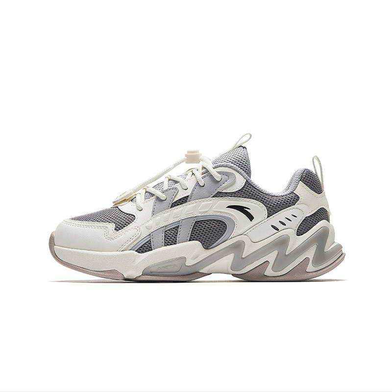 Antakids Low top Casual Shoes White Gray Teenagers