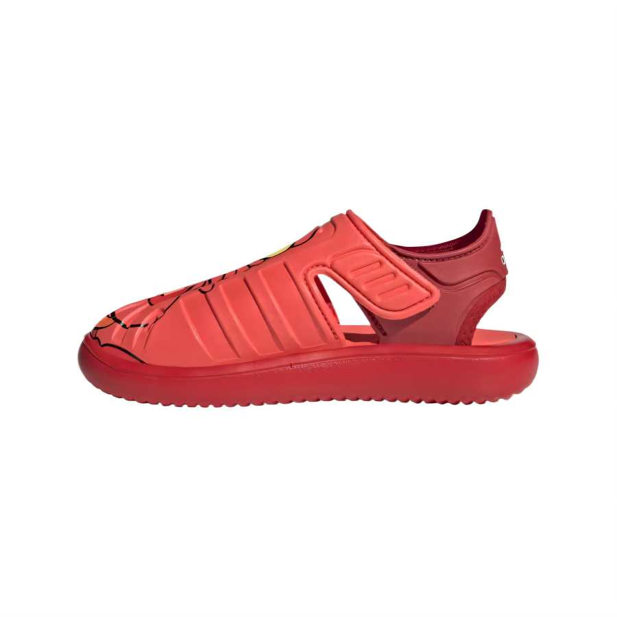 Adidas Disney x Adidas Slip Resistant Slip Resistant Low top Children's Sandals Better Scarlet Kids'