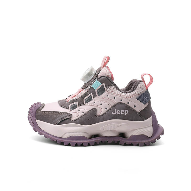 Jeep Comfortable Abrasion Resistant Low top Kids Lifestyle Shoes Magic Purple Kids'