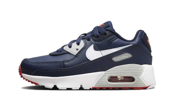 Nike Nike Air Max 90 Leather Obsidian Track Red PS