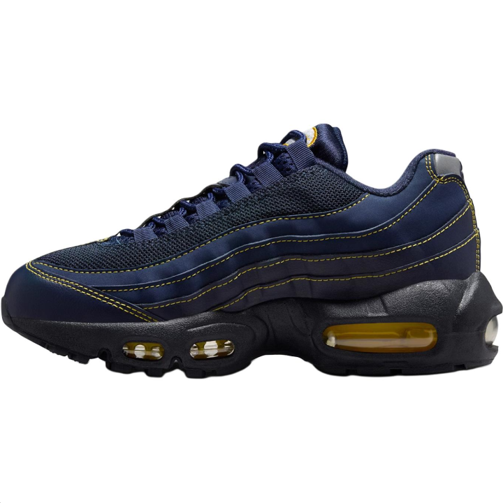 Nike Nike Air Max 95 Low top Running Shoes Blue Black/Wolf Gray Unisex