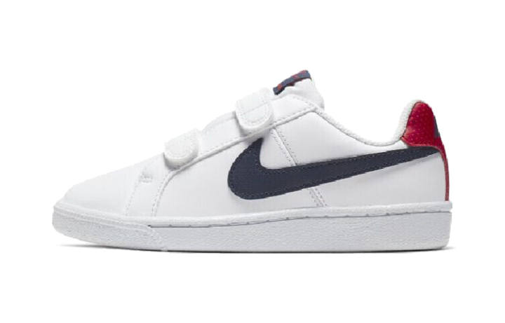 Nike Nike Comfortable Low top Skateboard Shoes White Blue Red Kids'