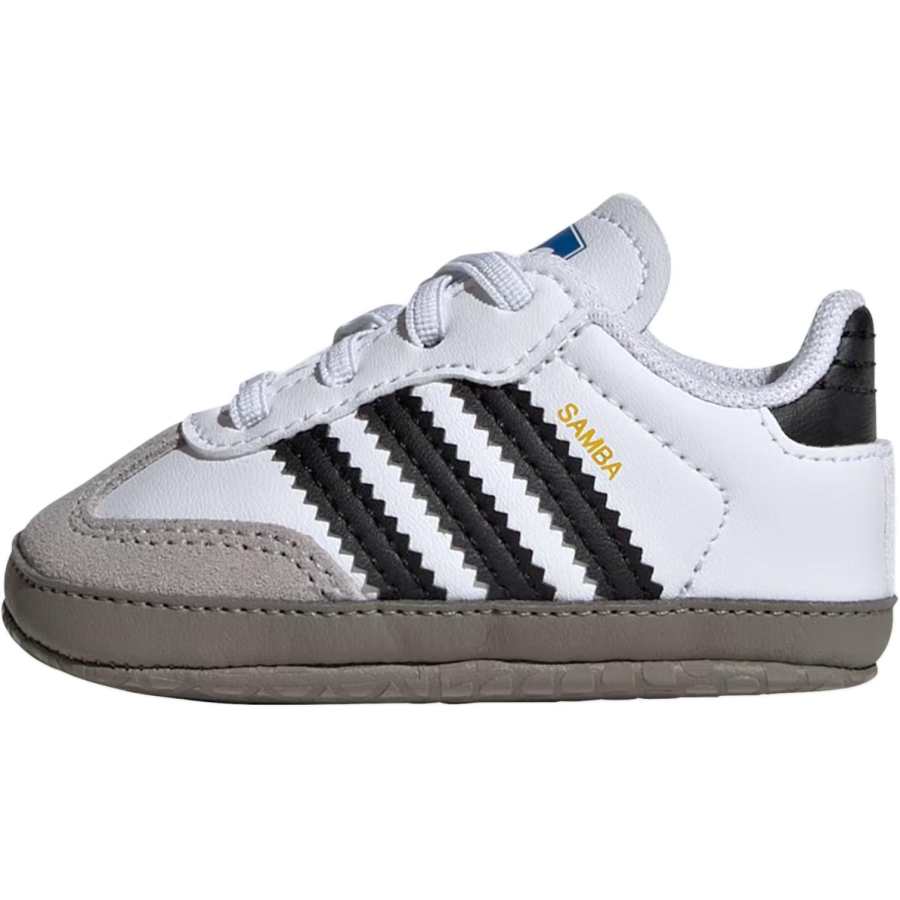 Adidas Originals Samba Abrasion Resistant Abrasion Resistant Low top Toddler Shoes Cloud White/Core Black