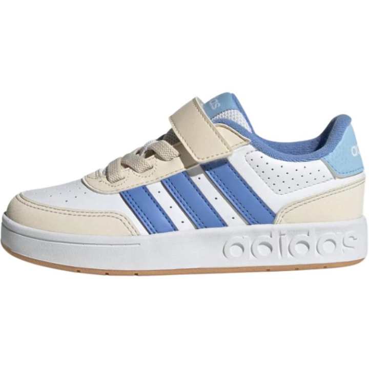 Adidas Adidas Breakbase Skateboard Shoes White Blue Kids'