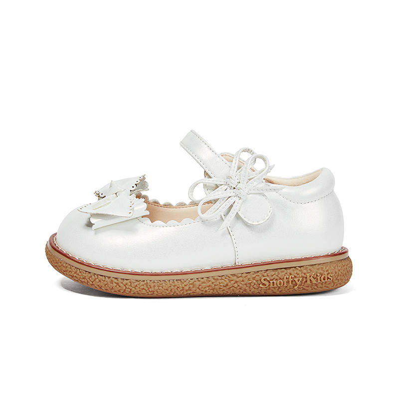 Snoffy Rococo Series Slip Resistant And Breathable Kids' Leather Shoes Children Aged 3 7 Years Old