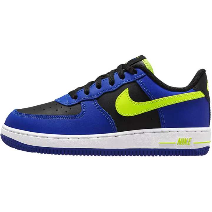 Nike Nike Air Force 1 Lv8 Leather Low top Skateboard Shoes Blue Kids'