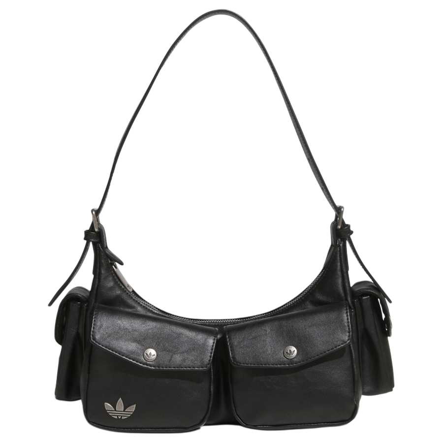 Adidas Originals Polyurethane Handbag, Shoulder Bag Women's Black