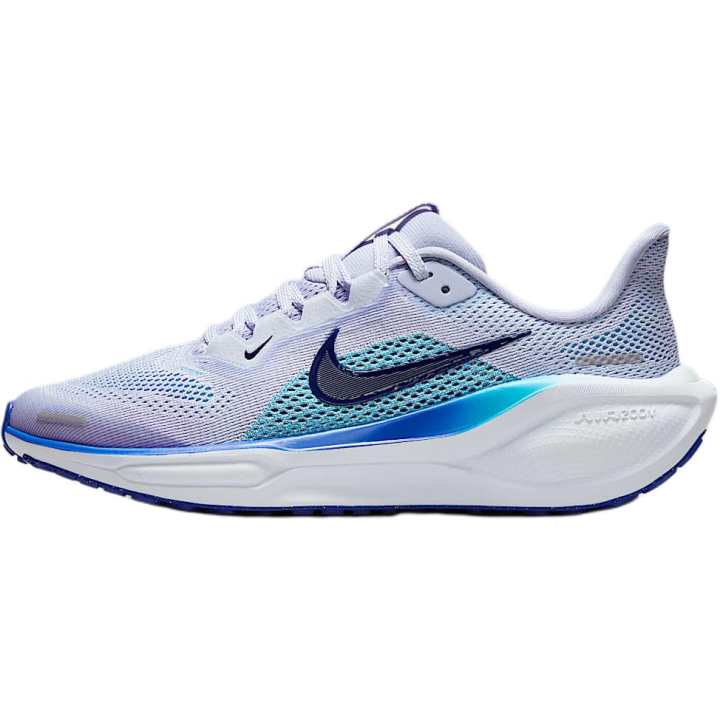 Nike Nike Pegasus 41 Comfortable Low top Kids' Running Shoes Gray Blue Kids'