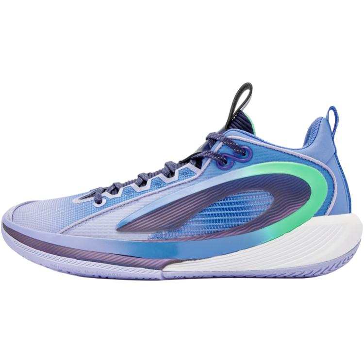 QIAODAN Synthetic Leather, Textile Low top Basketball Shoes Blue Teenagers