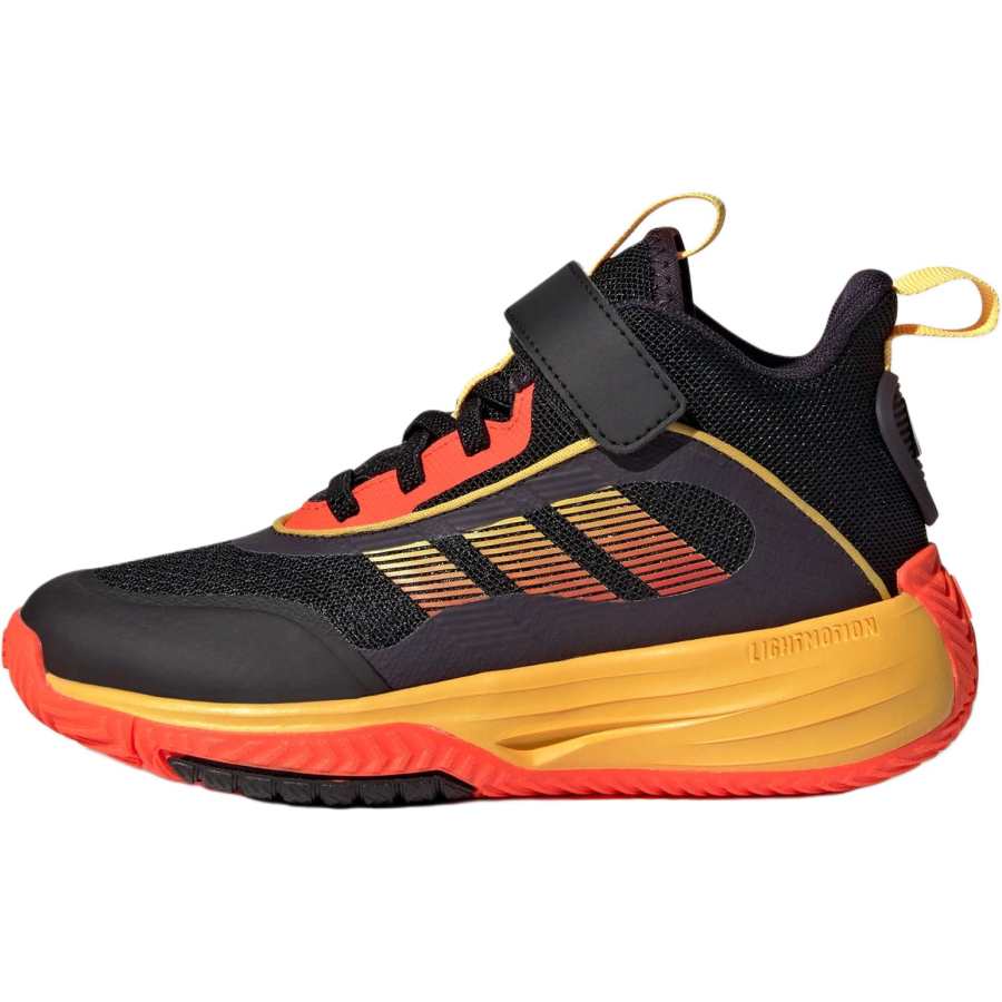 Adidas Adidas OwnTheGame 3.0 Slip Resistant Cushioning Slip Resistant Cushioning High top Children's Basketball Shoes Black