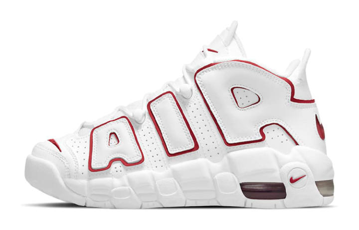 Nike Nike Air More Uptempo 'White Varsity Red Outline' 2018/2021 GS