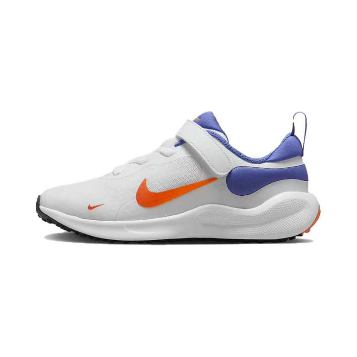 Nike Nike REVOLUTION 7 Abrasion Resistant Breathable Abrasion Resistant Breathable Low top Kids' Running Shoes White Orange
