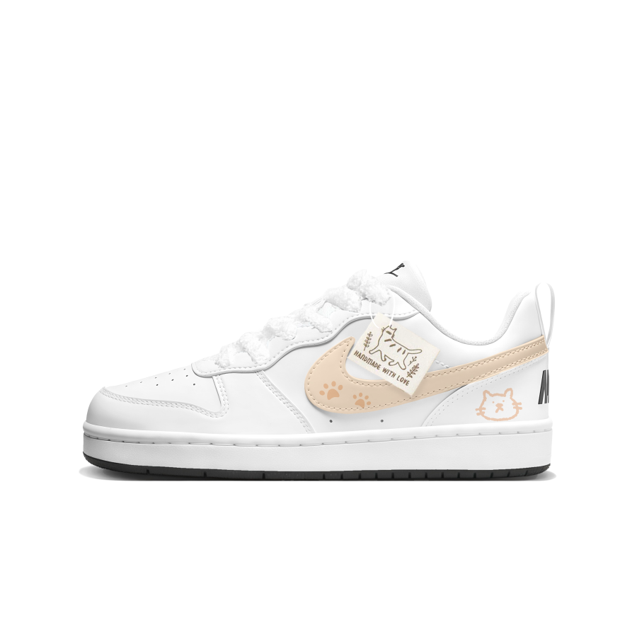 Nike Nike Court Borough Court Borough Slip Resistant Abrasion Resistant Slip Resistant Abrasion Resistant Low top