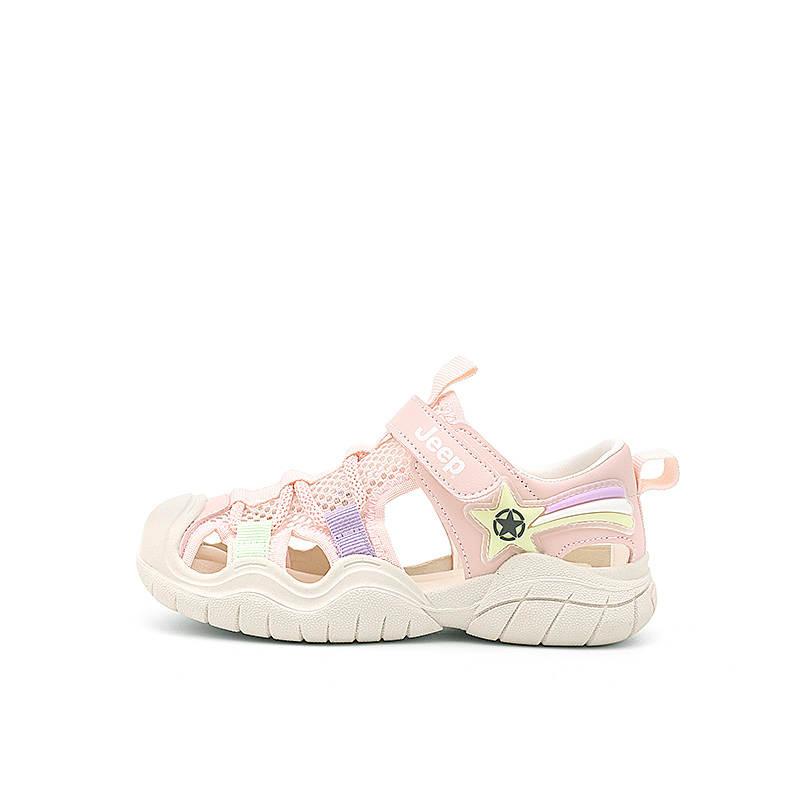Jeep Slip Resistant And Breathable Children's Sandals Pink Kids'