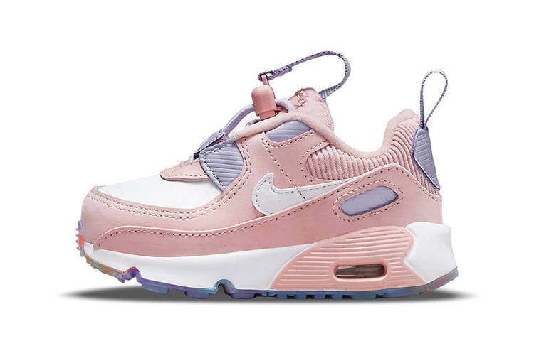 Nike Nike Air Max 90 Toggle SE Low top Toddler Shoes Pink Purple Color Block Infant And Toddler