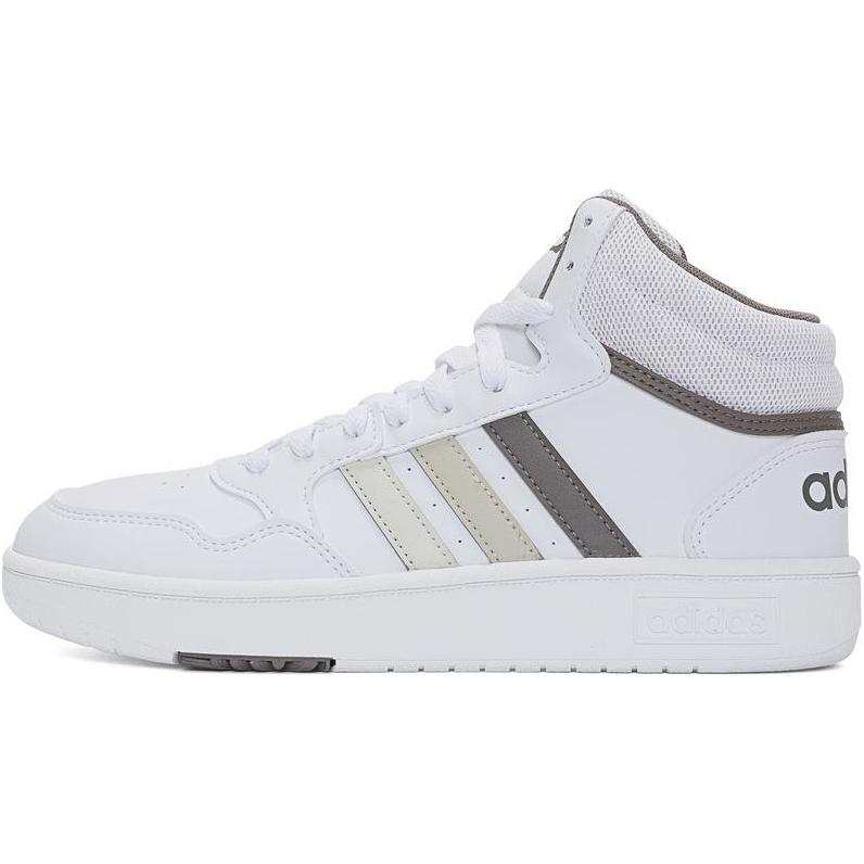 Adidas Adidas Hoops 3.0 Synthetic Leather Mid top Children's Basketball Shoes White Kids'