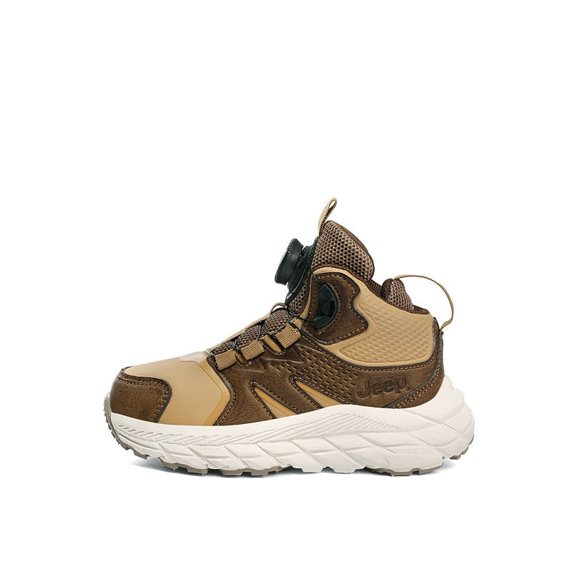 Jeep Mid top Kids Lifestyle Shoes Brown Kids'