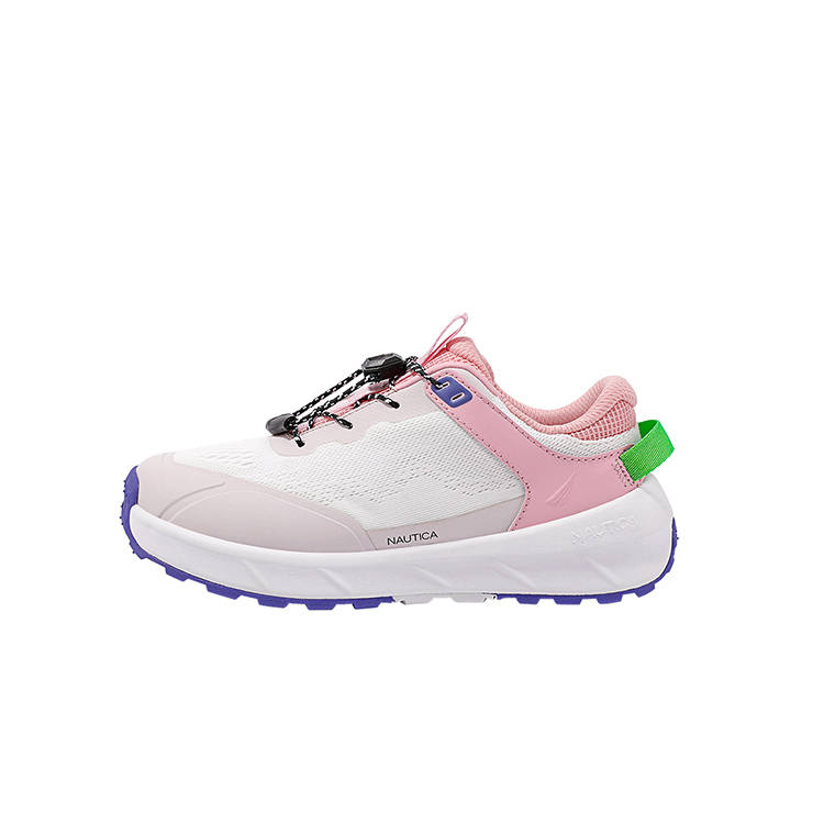 NAUTICA Lightweight Cushioning Kids' Running Shoes White Pink Unisex