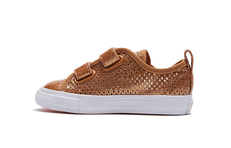 Converse Chuck Taylor All Star Pacific Lights Low top Toddler Shoes Copper Infant And Toddler