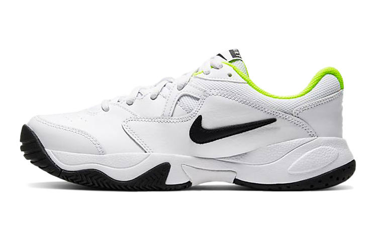 Nike Nike Court Lite 2 Jr Slip Resistant Cushioning Kids' Training Shoes White Green Kids'