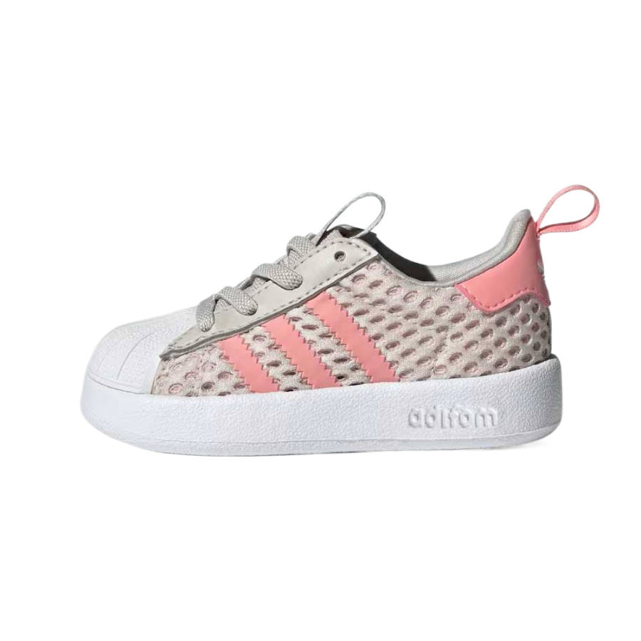 Adidas Originals Low top Toddler Shoes Gray Pink Infant And Toddler