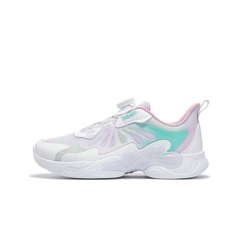 XTEP Cushioning Abrasion Resistant Breathable Low top Casual Shoes New White Teenagers