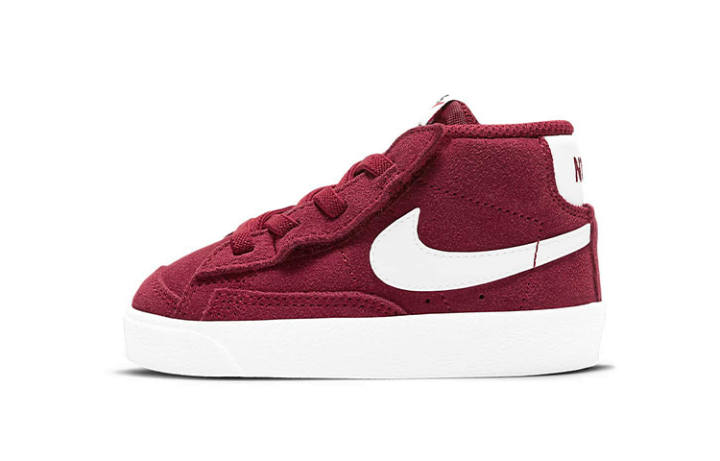 Nike Nike Blazer 77 Suede Mid top Toddler Shoes Red White Infant And Toddler