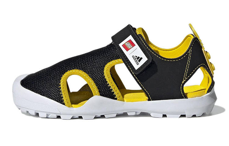 Adidas Adidas Captain Toey Captaintoey K Children's Sandals Black Yellow Kids'
