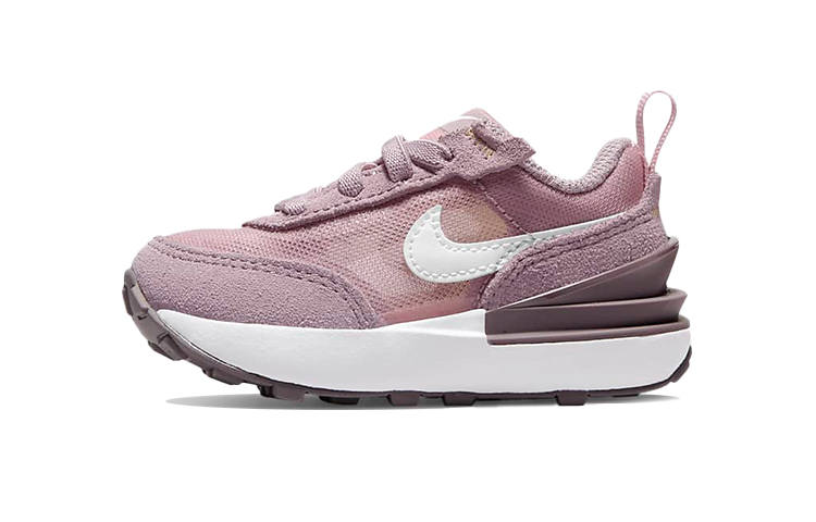 Nike Nike Waffle One Slip Resistant Cushioning Abrasion Resistant Low top Toddler Shoes Pink Infant And Toddler