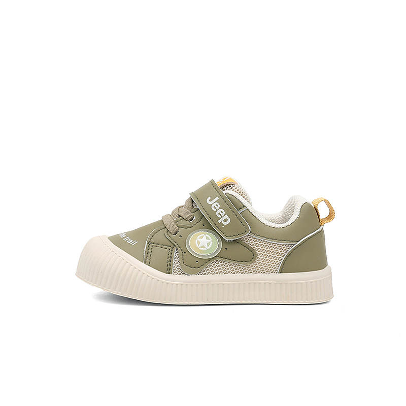 Jeep Low top Kids Lifestyle Shoes Light Green Children Aged 3 7 Years Old