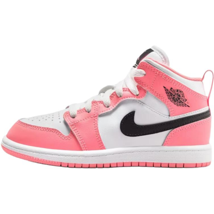 Jordan Jordan Air Jordan 1 Mid top Basketball Shoes Pink Kids'