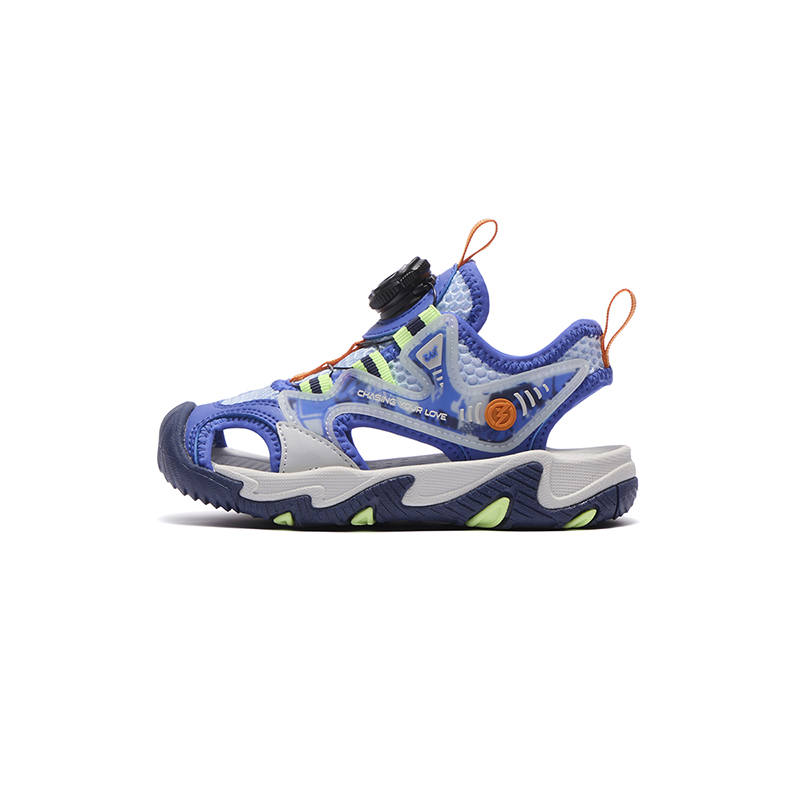 361°KIDS Slip Resistant Anti Kick Abrasion Resistant Children's Sandals Snow Blue/Oriental Blue/Electric Orange Kids'