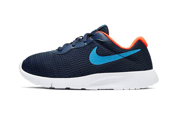 Nike Nike Tanjun Kids Lifestyle Shoes Marine Blue Children Aged 3 7 Years Old