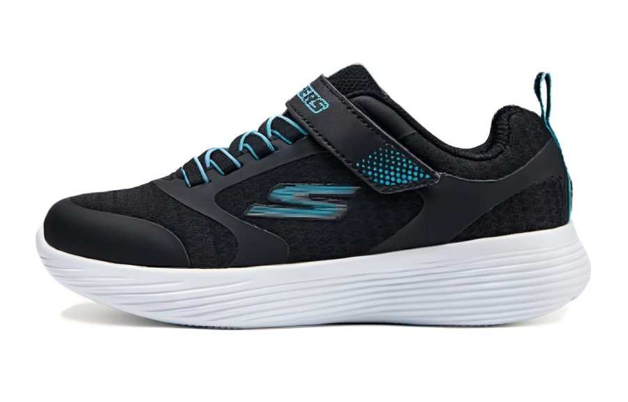 Skechers Kids Slip Resistant Cushioning Abrasion Resistant Breathable Low top Kids' Running Shoes Black Kids'