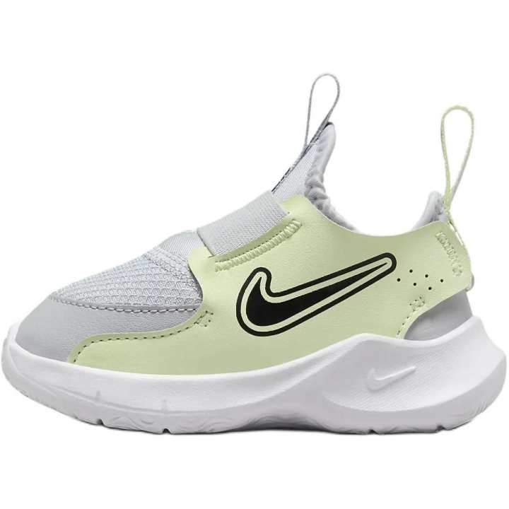 Nike Nike Flex Runner 3 Slip Resistant Low top Toddler Shoes Light Green Infant And Toddler