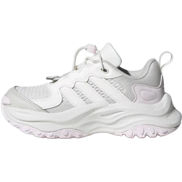 Adidas Adidas Maxxwavy Slip Resistant Abrasion Resistant Low top Kids Lifestyle Shoes White Gray Kids'