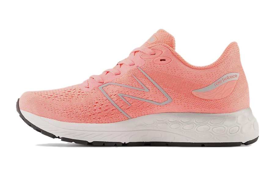 New Balance New Balance X 880 V12 Cushioning Low top Kids' Running Shoes Grapefruit With Metallic Silver Unisex