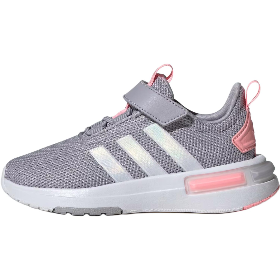 Adidas Adidas RACER TR23 Soft And Comfortable Abrasion Resistant Low top Kids Lifestyle Shoes Gray Pink Teenagers