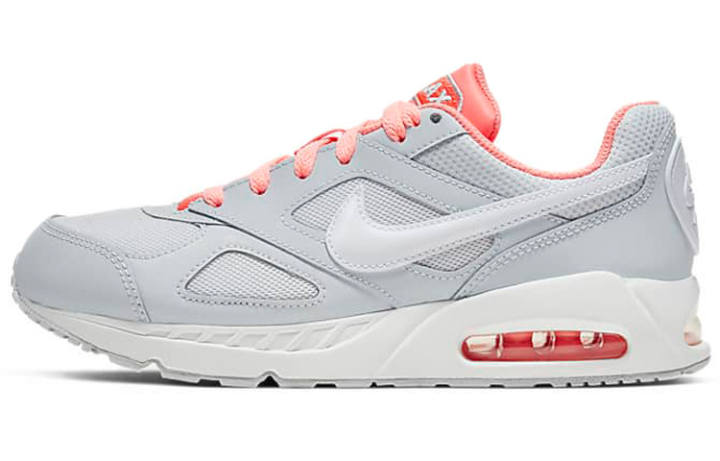 Nike Nike Air Max Ivo Casual Shoes White Gray Pink Kids'