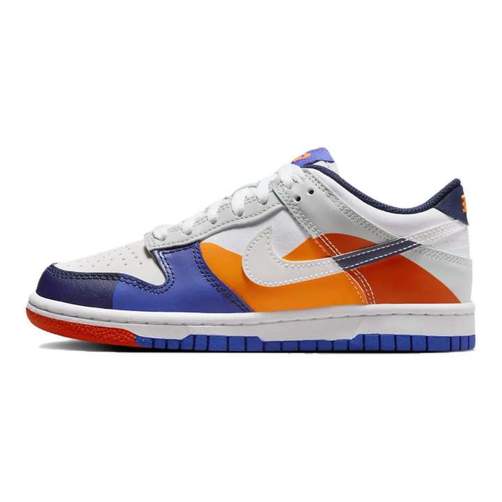 Nike Nike Dunk Low top Skateboard Shoes White Blue Unisex
