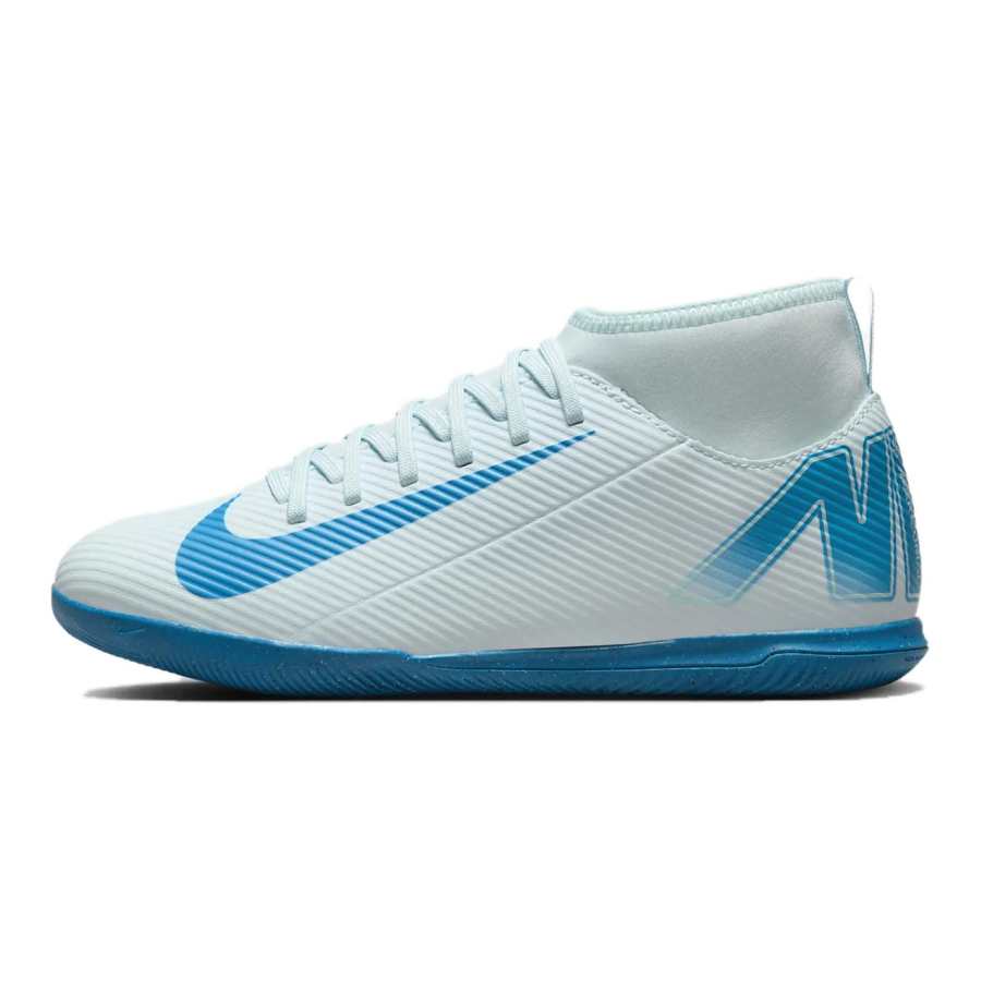 Nike Nike Mercurial Superfly 10 Slip Resistant Cushioning Slip Resistant Cushioning High top Kids' Soccer Shoes Blue Kids'