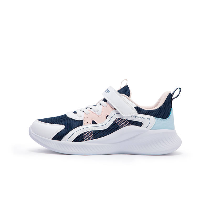 XTEP Low top Running Shoes Blue Pink Teenagers