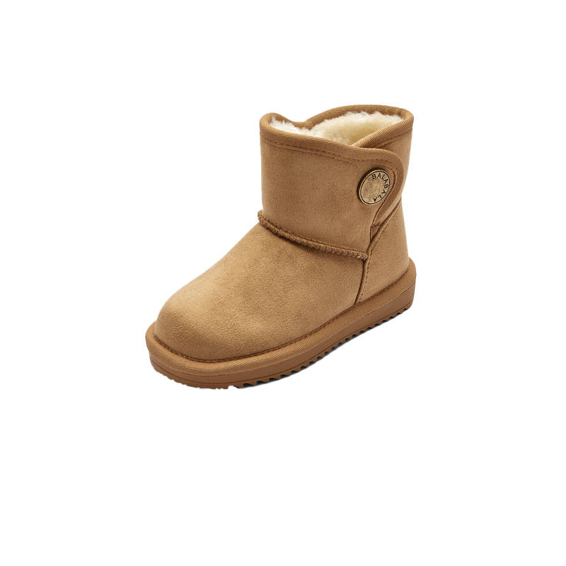BALABALA Snow Boots For Boys And Girls, Mid Calf Boots, Thickened And Fleece Lined Winter Boots Kids' Boots Kids'