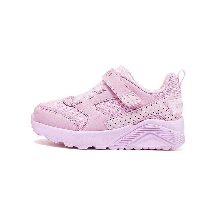 Skechers Kids Slip Resistant Abrasion Resistant Low top Toddler Shoes Pink Baby
