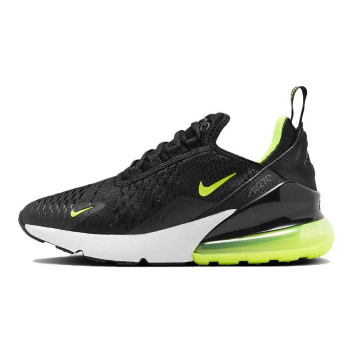 Nike Nike Air Max 270 Low top Casual Shoes Black Green Unisex