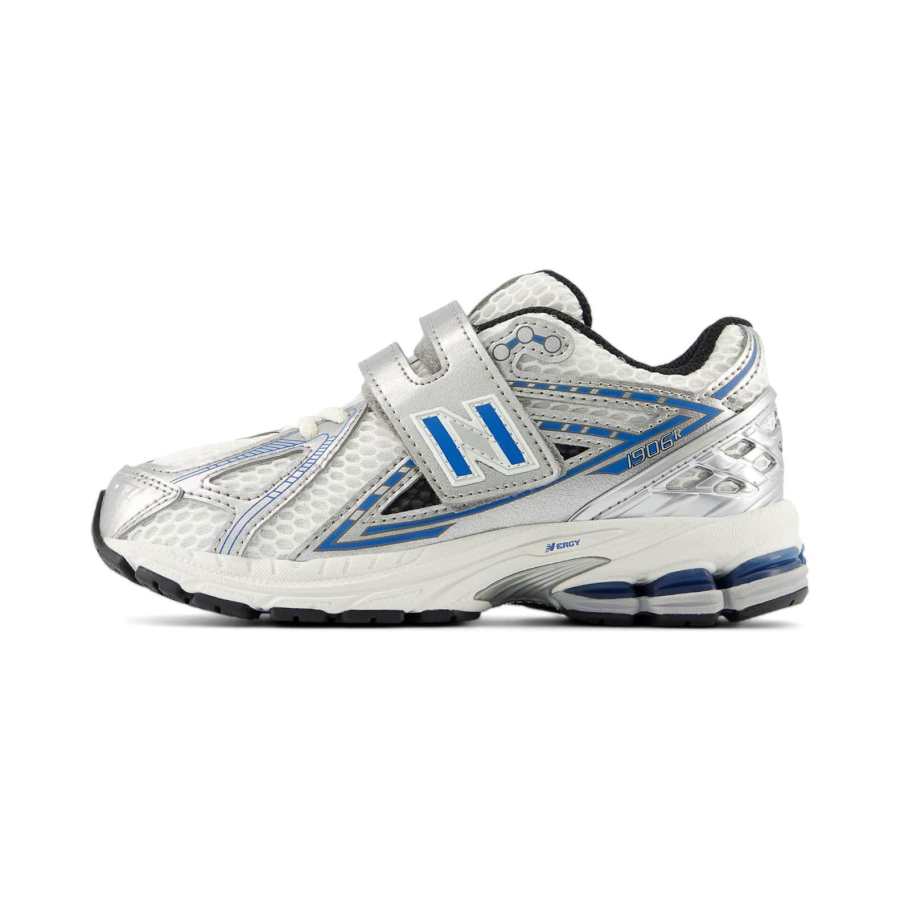 New Balance New Balance 1906 Comfortable Abrasion Resistant Kids' Running Shoes Silver Blue Children Aged 3 7 Years Old