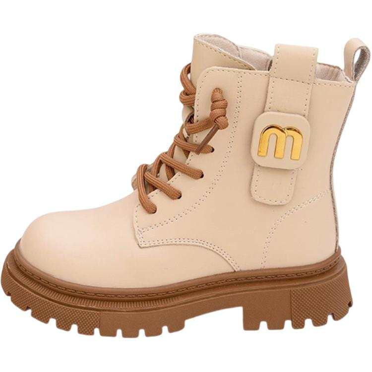 BODING BODING Vintage Minimalist Style Versatile Fleece Lined Abrasion Resistant Thermal Kids' Boots Kids'