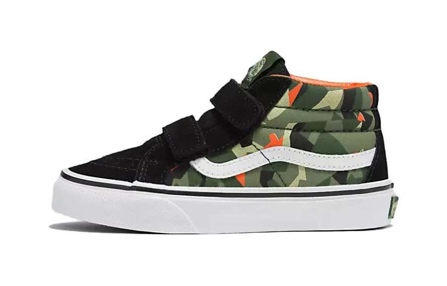 Vans Sk8 -Mid Reissue V Kids 'Geo Camo Black'