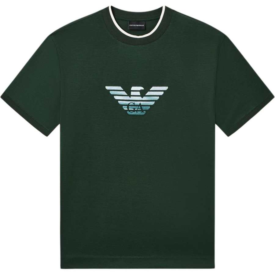 Emporio Armani logo round-neck T-shirt